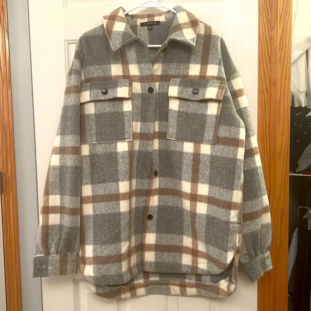 COPY - Women thick flannel jacket